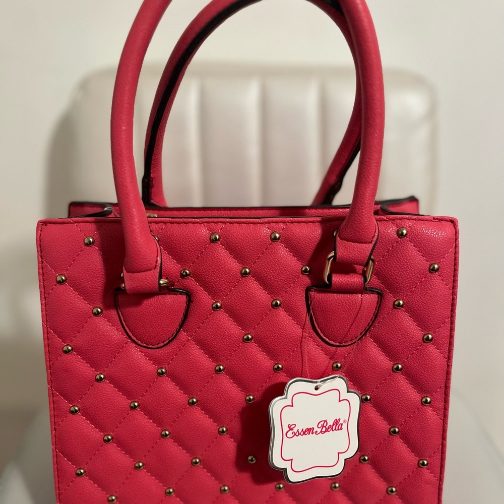Pink Studded Purse